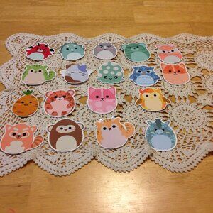 Cute animals, colorful stickers for cellphones, laptop, lockers, crafts